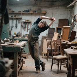 Person holder pause fra arbejde