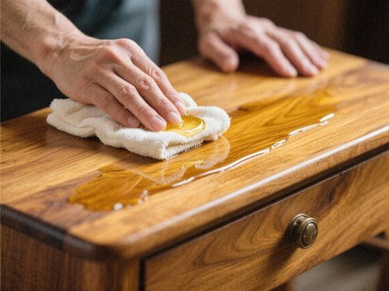 Oliering af teaktræ